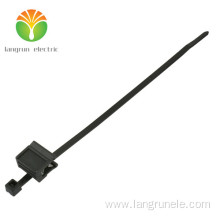156-00568 150mm Nylon Cable Tie With Cable Clip